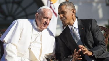 Papa Francisc și Barack Obama
