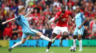 Kevin de Bruyne Paul Pogba, derby Manchesteru