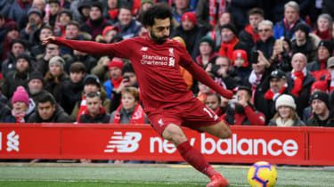 Napadalec Liverpoola Mohamed Salah je dve leti zapored osvojil zlate čevlje Premier League