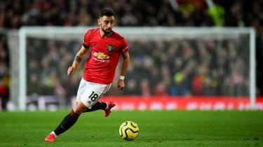 Bruno Fernandes podpisał kontrakt z Manchesterem United ze Sporting Lizbona w styczniu 2020 r.