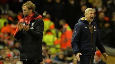 Klopp a Arsene Wenger