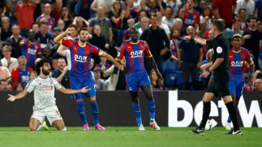Mohamed Salah se scufundă în timp ce Liverpool a învins Palace