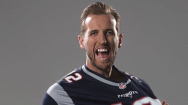 Tottenham og England-stjernen Harry Kane er stor fan af NFL-holdet New England Patriots