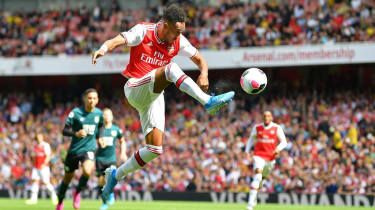 Napadalec Arsenala Pierre-Emerick Aubameyang