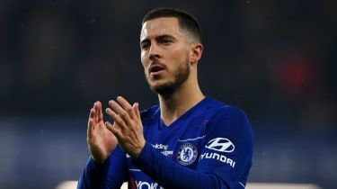 Eden Hazard slaví na Stamford Bridge vítězství Chelsea nad West Hamem 2:0