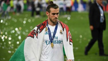 Real Madryt i Walia napastnik Gareth Bale