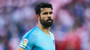 Hiszpański napastnik Diego Costa odszedł z Chelsea do Atletico Madryt w styczniu 2018 r.