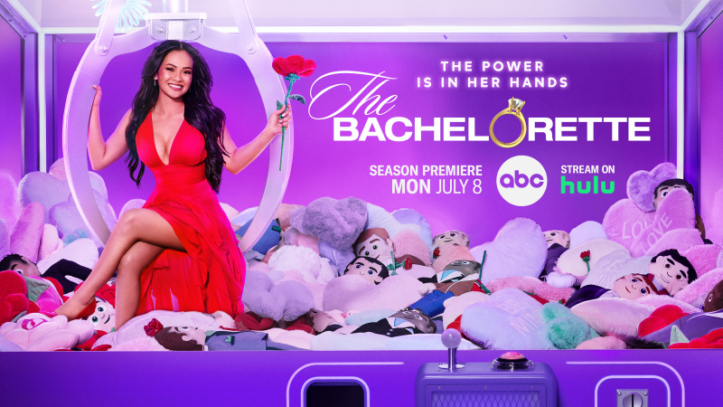 Jenn Tran en el arte clave de la temporada 21 de The Bachelorette
