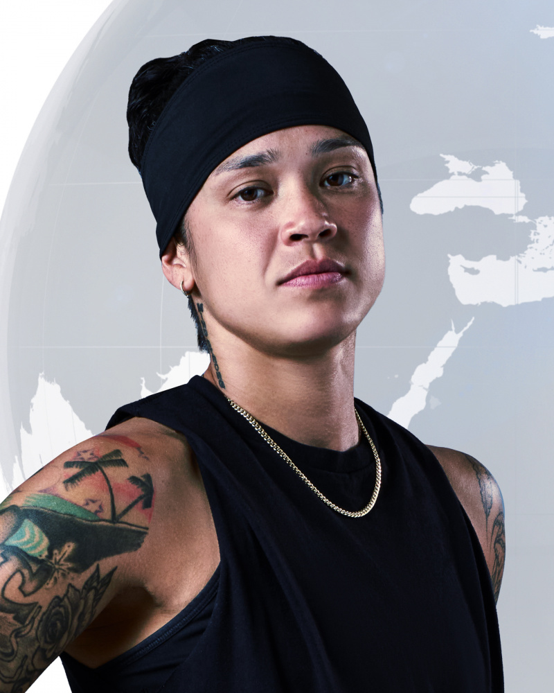   Kaycee Clark in The Challenge: World Championship key art