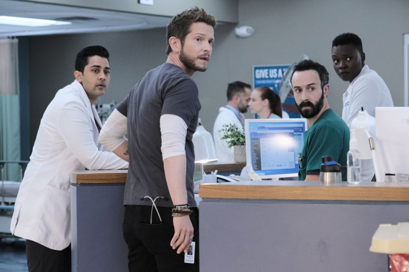 Devon Conrad Mina The Resident Stagione 4 Premiere