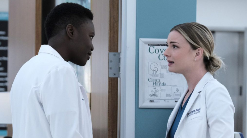 Mina Nic The Resident Sesong 4, episode 4 Bryllupsgraviditet