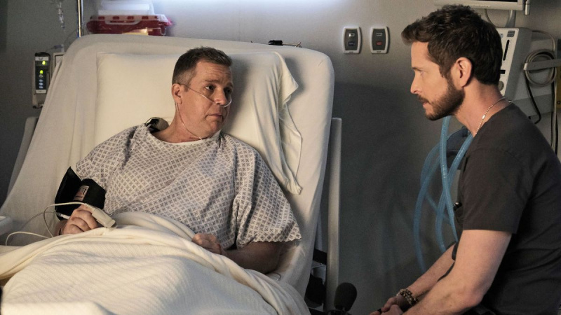 Nate Hill Conrad Hawkins The Resident Stagione 4 Episodio 7