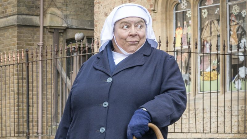 Η Miriam Margolyes στο Call the Midwife.