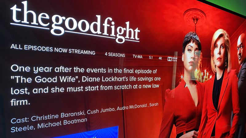 The Good Fight, διαθέσιμο σε 4K και Dolby Vision στο Paramount Plus