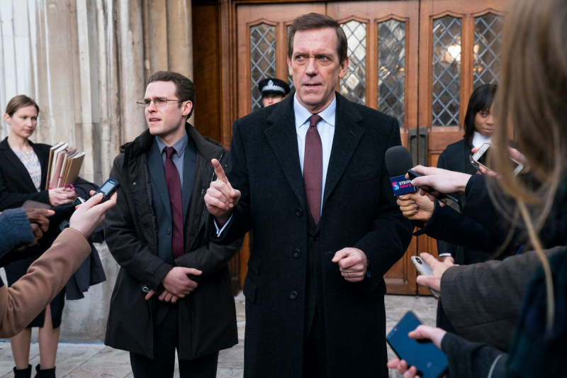 Iain De Caestecker Hugh Laurie Pippa Bennett Roadkill mästerverk Duncan Peter Rochelle