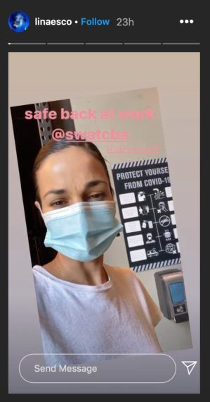 Lina Esco SWAT Staffel 4 Produktion