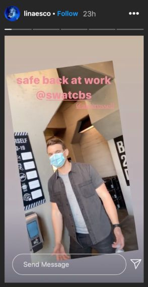Alex Russell SWAT Staffel 4 Produktion