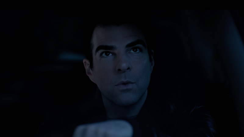 `` À la recherche de '': Zachary Quinto suit les traces de Leonard Nimoy ... à nouveau (VIDEO)