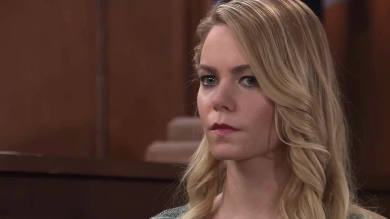   Chloe Lanier, General Hospital'da üzgün Nelle rolünde