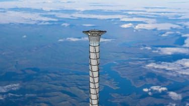 'Vesoljsko dvigalo' bi lahko astronavte popeljalo 20 km v nebo