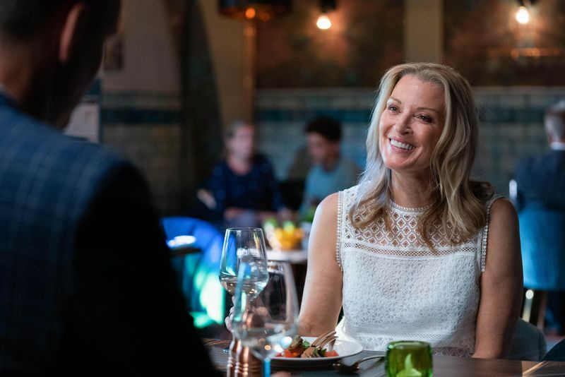 Kathy og daten hennes slo til i EastEnders