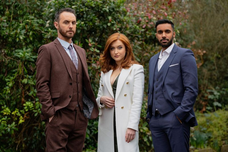 Verity Hutchinson, Sami Maalik e James Nightingale