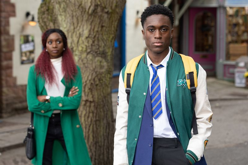 DeMarcus και Viv στο Hollyoaks