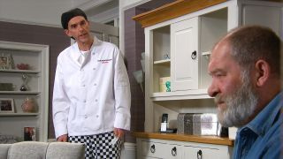 Marlon ist in Emmerdale geschockt