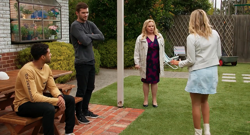 Spoiler der Nachbarn, Sheila Canning, Amy Greenwood, Ned Willis, Levi Canning