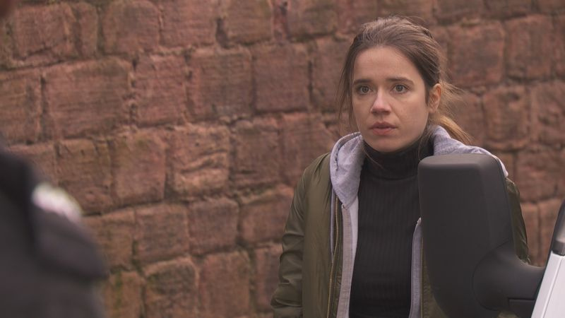 Felix Westwood en Katja in Hollyoaks