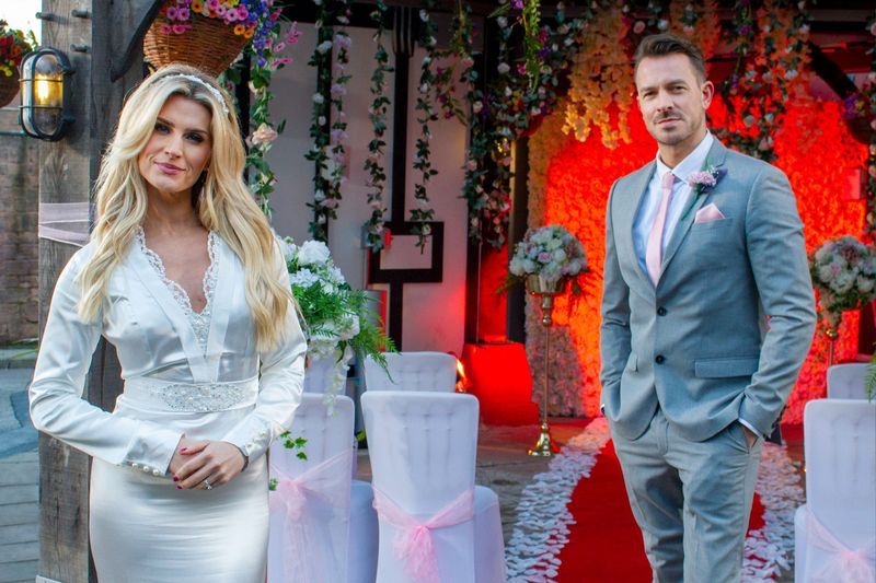 Darren og Mandy bryllupsdag i Hollyoaks