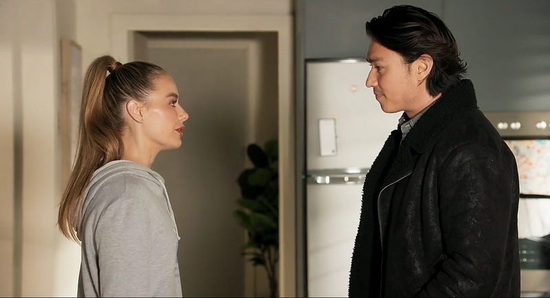 Grannars spoilers, Chloe Brennan, Leo Tanaka