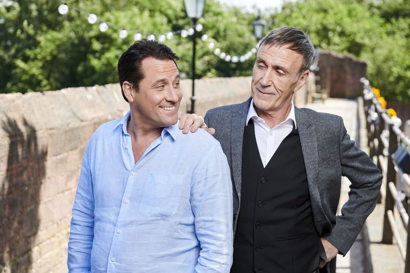 Tony Hutchinson och hans far Edward Hutchinson