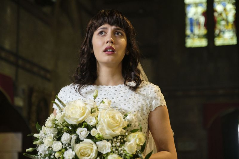 Fenisha an ihrem Hochzeitstag in Casualty
