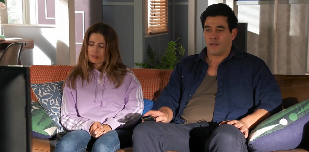 Thuis en uit, Leah Patterson, Justin Morgan