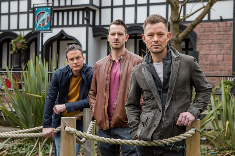 Kyle Kelly, Luke Morgan in Darren Osborne v Hollyoaksu