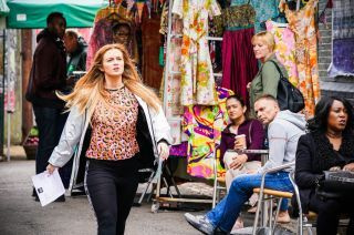 Tiffany Butcher Baker se confruntă cu soțul ei în EastEnders