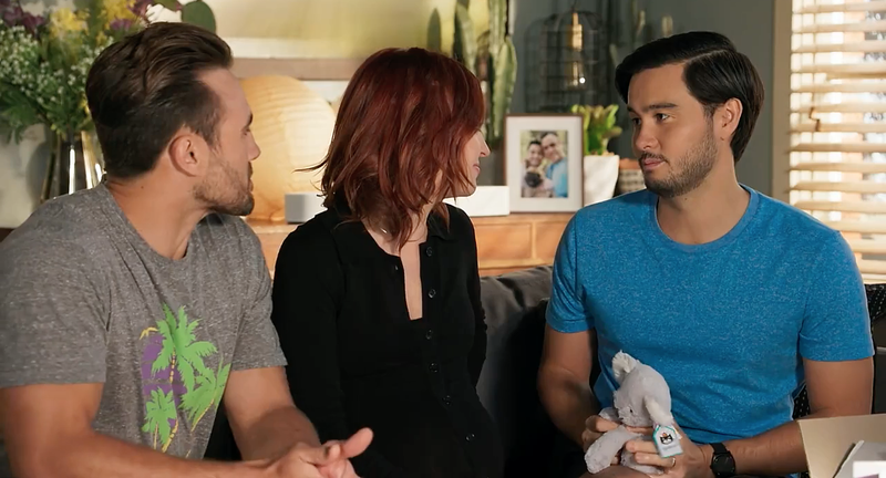 Naapureiden spoilerit, Aaron Brennan, Nicolette Stone, David Tanaka