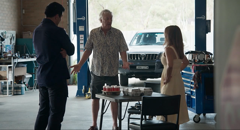 Home- ja Away-spoilerit, John Palmer, Justin Morgan, Leah Patterson