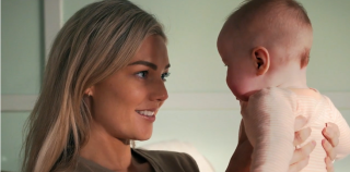 Heim- und Auswärts-Spoiler: Wird Jasmine Delaney ihr Babygeheimnis preisgeben?