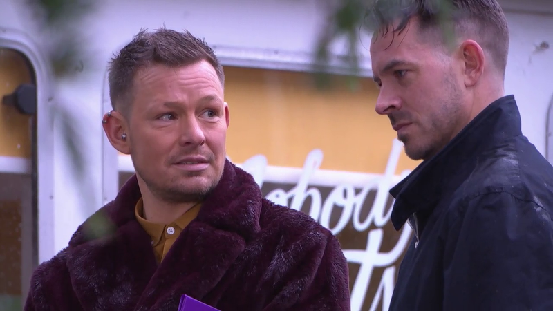 Darren Osborne og Kyle Kelly i Hollyoaks