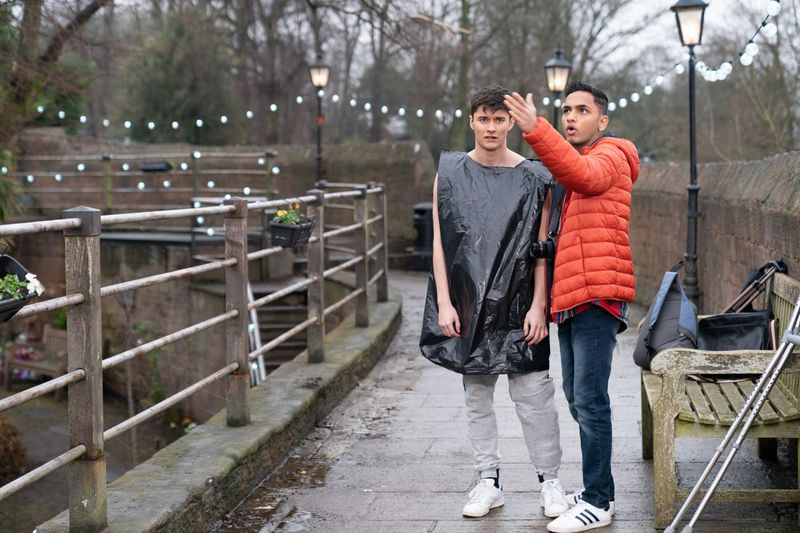 Ollie Morgan og Imran Maalik i Hollyoaks