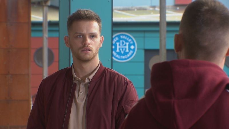 Ste Hay et Jordan Price à Hollyoaks