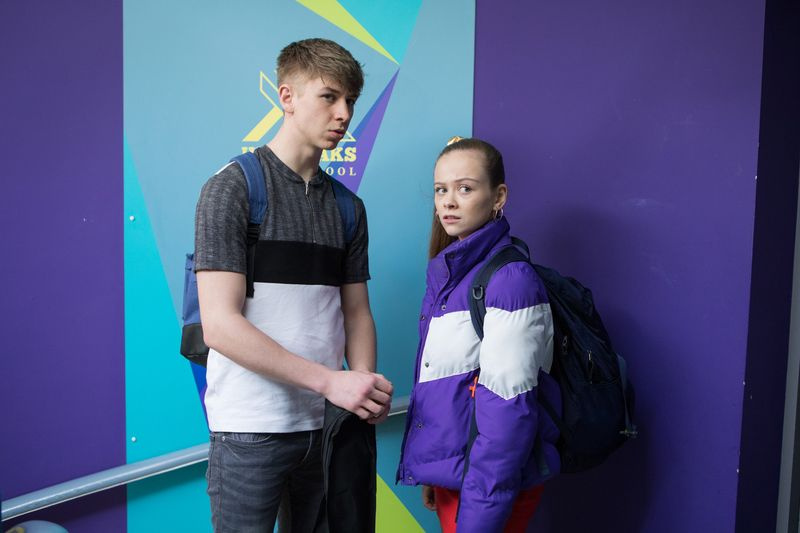 Sid Sumner e Juliet Quinn in Hollyoaks