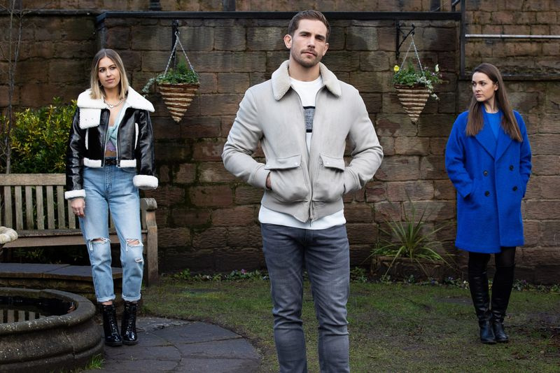 Ο Brody Hudson, ο Summer Ranger και η Sienna Blake στο Hollyoaks