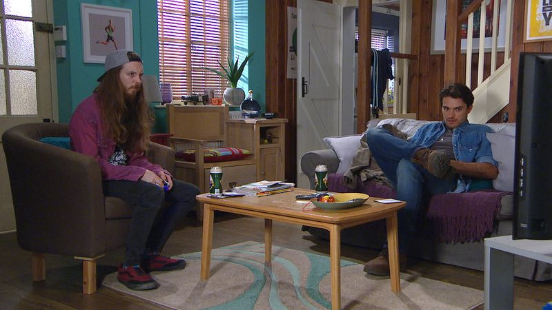 Ryan y Mackenzie en Emmerdale