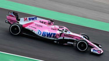 Lansarea mașinii Force India VJM11 2018 testează Barcelona
