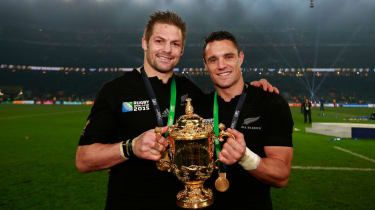 Richie McCaw a Dan Carter z Nového Zélandu, Majstrovstvá sveta v rugby 2015