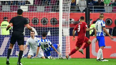 Liverpools Stürmer Roberto Firmino erzielte das Siegtor gegen Monterrey