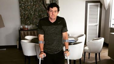 McIlroy przegapi The Open po zerwaniu więzadeł kostki